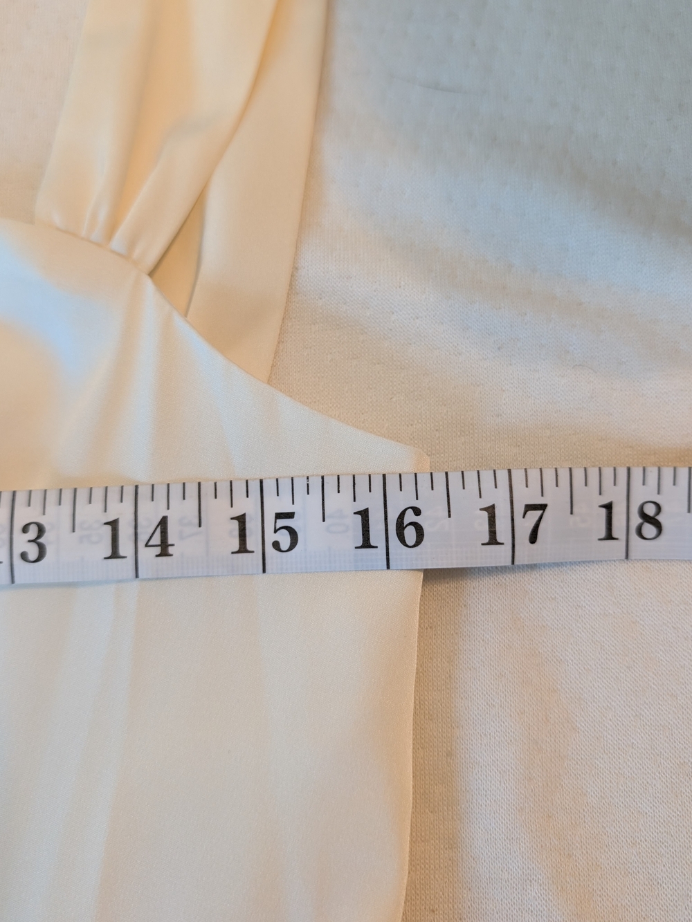 Noire Elegant Cream Square-Neck Maxi Satin Dress - Picture 3 of 6
